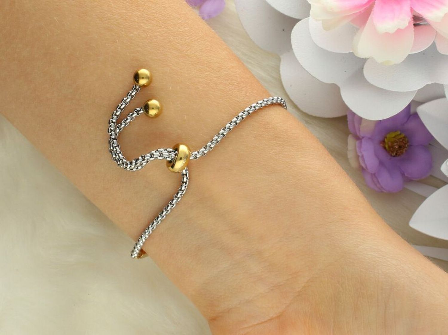 Bransoletka damska Nomination Italy Milleluci gwiazdka złota 028018 023.jpg